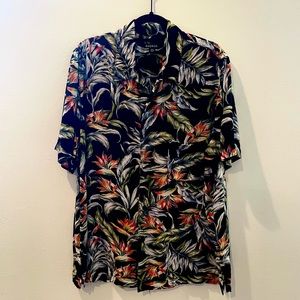 Vintage Floral Shirt XL